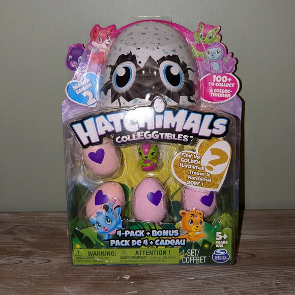 HATCHIMALS Colleggtibles 4 Pack + Bonus - Season 2 New in Box - Picture 1 of 7
